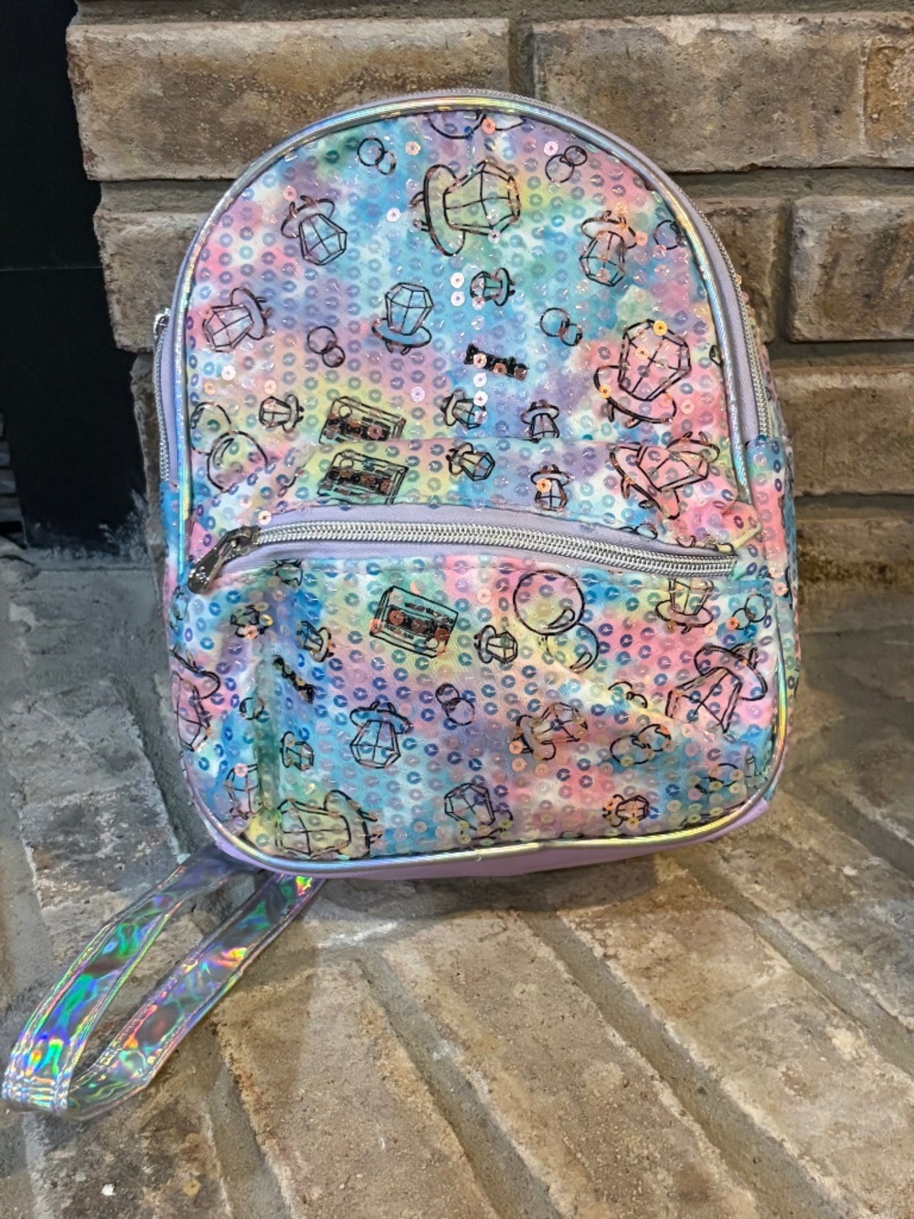 Justice Girls’ Bazooka and Ring Pop Mini Backpack